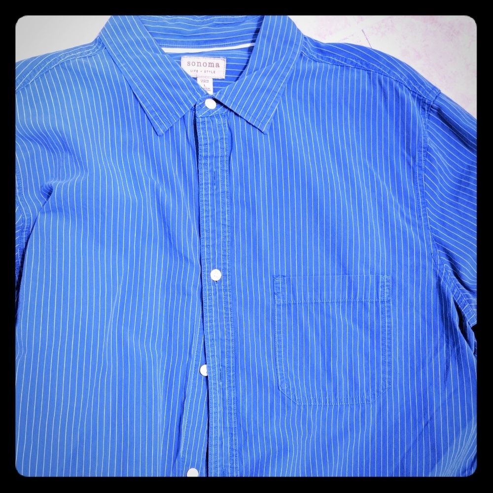 Offer 2/$15 guys  shirts!!!! stripe button down